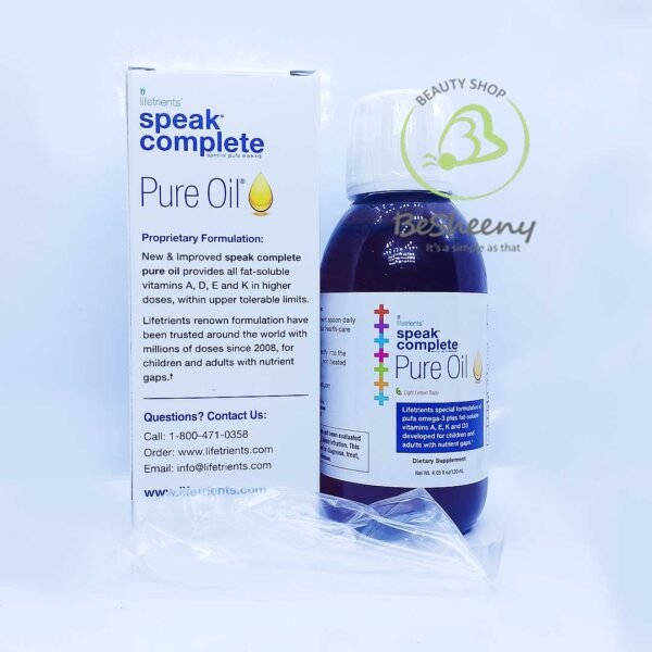 Lifetrients Speak+D Pure Oil Omega-3 120 ml