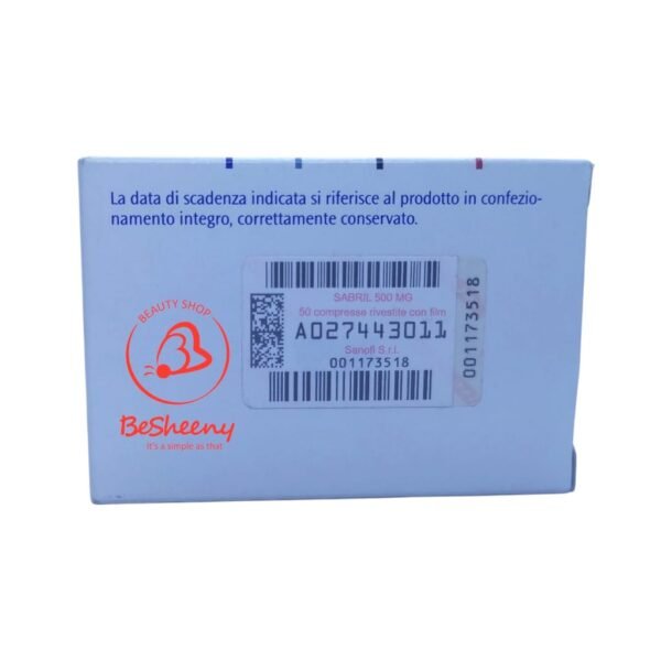 سابريل 500 مجم ايطالى - sabril 500 mg