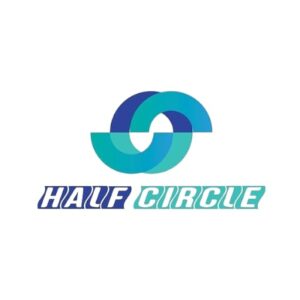 Half circle logo