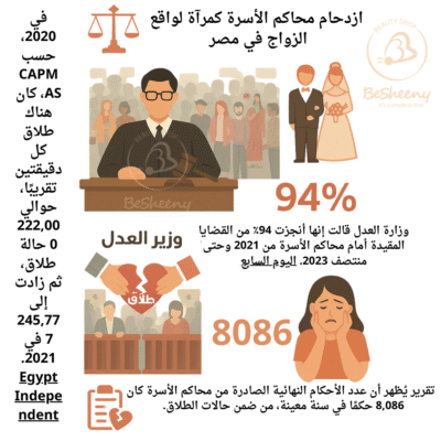 الزواج في مصر، من قاعة الزفاف إلى قاعة المحكمة 