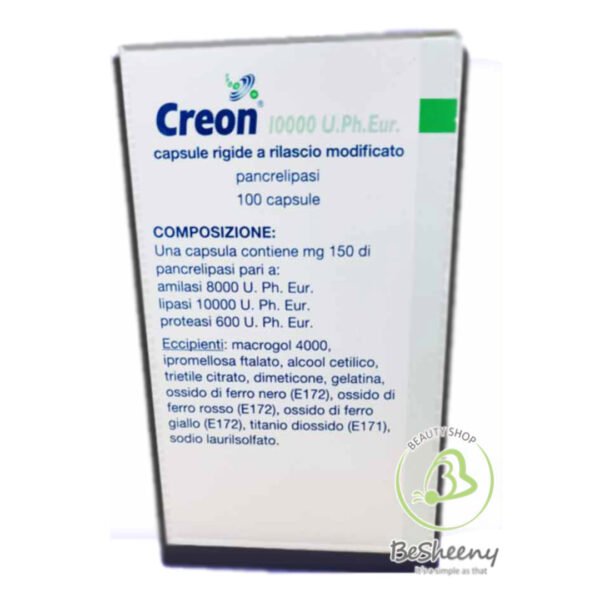 كريون لقصور البنكرياس عند الاطفال pancrelipasi