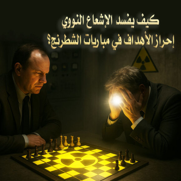 كيف يفسد الإشعاع النووي إحراز الأهداف في مباريات الشطرنج؟