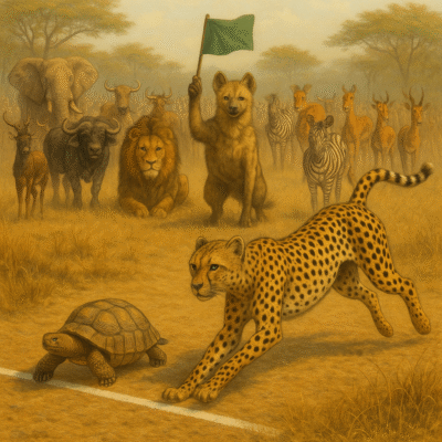 سباق مملكة الغابة وسرادق عزاء المنطق!