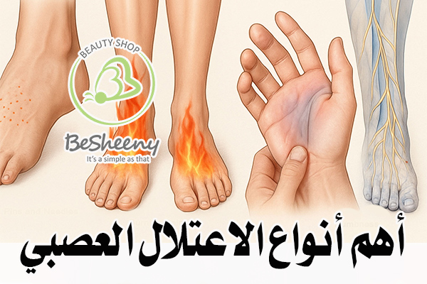 منها الطرفي والمركزي واللاإرادي