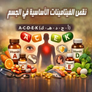 نقص الفيتامينات الأساسية في الجسم