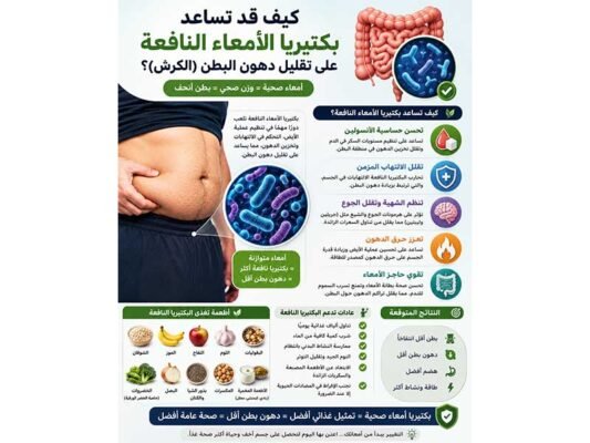دور البكتيريا الأمعاء النافعة في تقليل الكرش