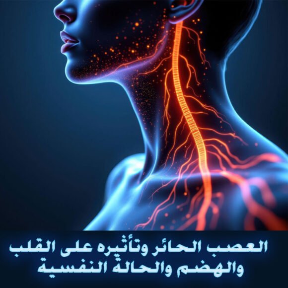 العصب الحائر وتأثيره على القلب والهضم والحالة النفسية