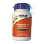 عبوة بروبيوتيك لدعم صحة الجهاز الهضمي والمناعة Probiotic 10 من ناو فودز