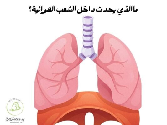 ما الذي يحدث داخل الشعب الهوائية؟