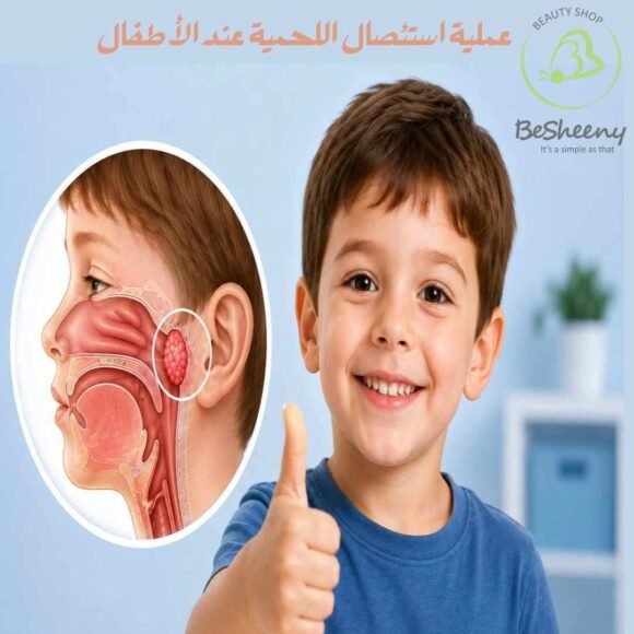 عملية استئصال اللحمية عند الأطفال
