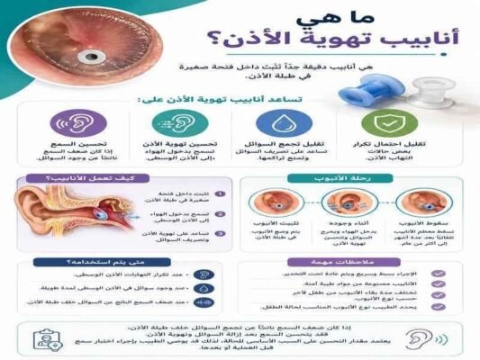 انابيب تهوية الاذن