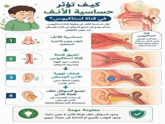 كيف تؤثر حساسية الأنف