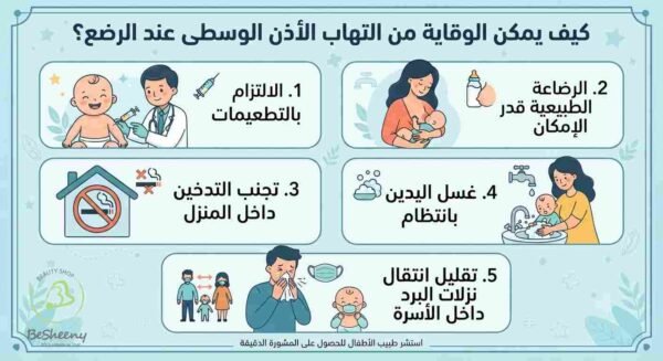 كيف يمكن الوقاية من التهاب الاذن 