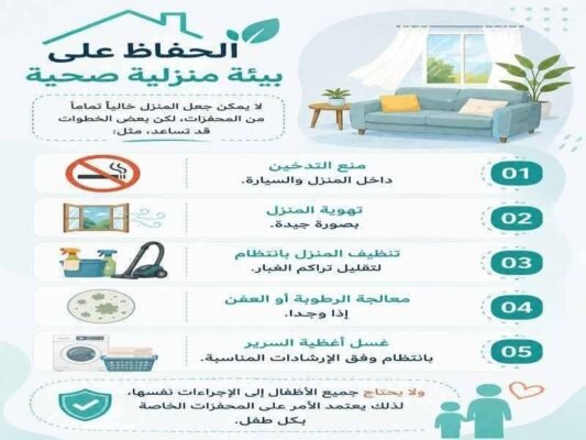 الحفاظ علي بيئة صحية
