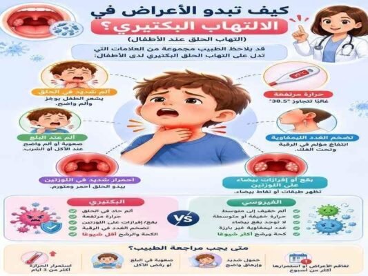 أعراض الالتهاب البكتيري