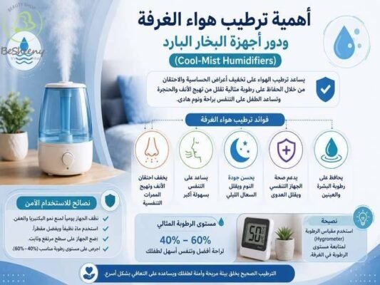 أهمية ترطيب هواء الغرفة