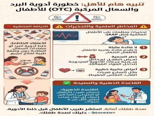 خطورة ادوية البرد