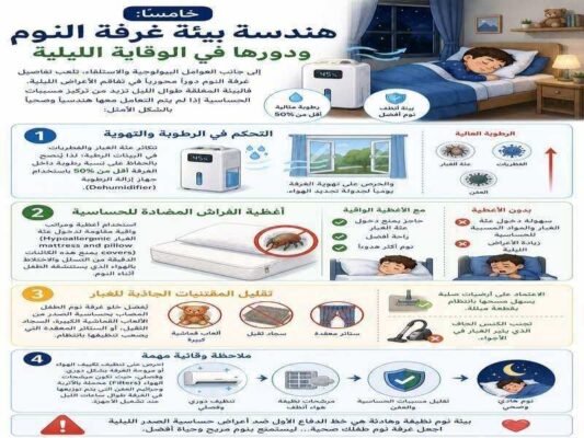 هندسة بيئة غرفة النوم