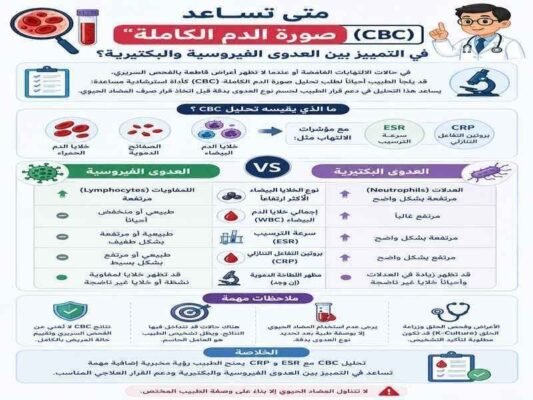 متي تساعد صورة الدم الكاملة