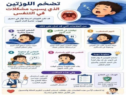 تضخم اللوزتين