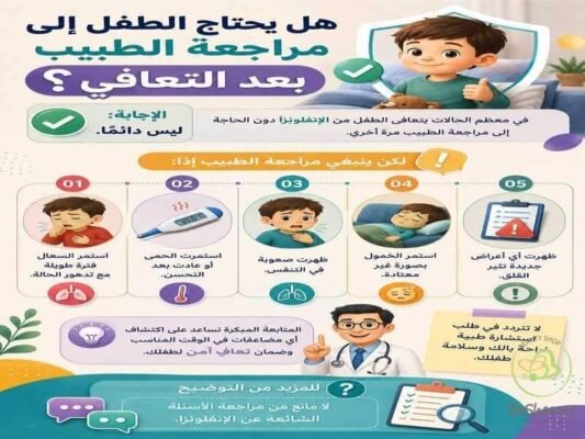 هل يحتاج الطفل لمراجعة طبيب