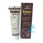 عبوة وأنبوب كونجاك كريم بالقهوة لنحت الجسم 150 مل الأصلي من Herbal King