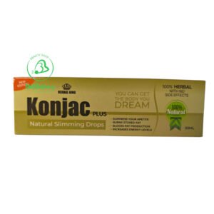 علبة كونجاك بلس نقط للتخسيس Konjac Plus 30ml الأصلية من Herbal King
