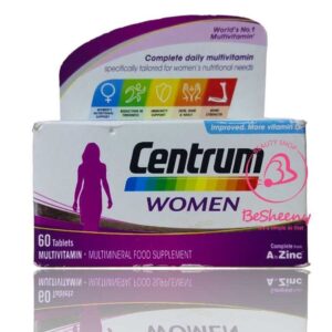 سنترم للنساء 60 قرص Centrum Women Multivitamin