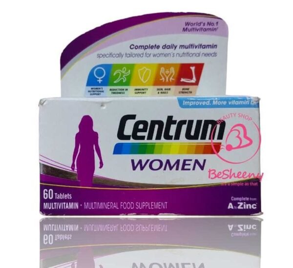 سنترم للنساء 60 قرص Centrum Women Multivitamin