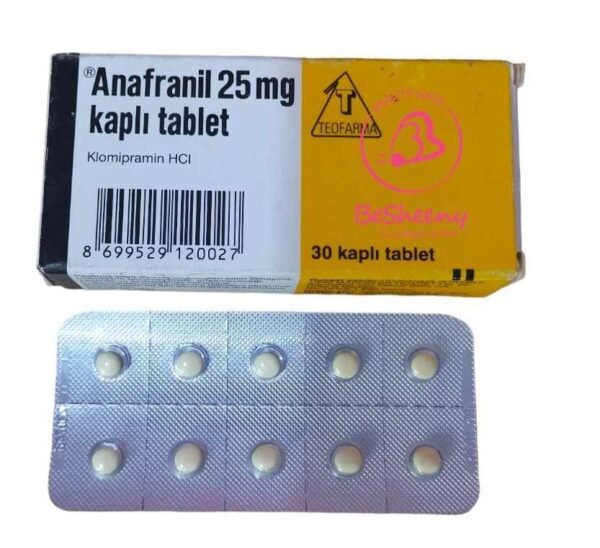 أنافرانيل 25 المستورد لعلاج الاكتئاب وسرعة القذف