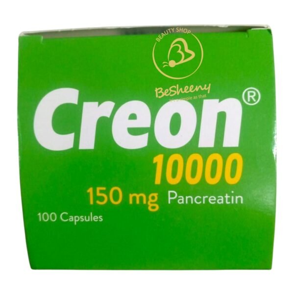 كريون 10000 الألماني – 10000 CREON هو مستحضر يحتوي على إنزيمات هاضمة، ويصرف بوصفة طبية فقط.