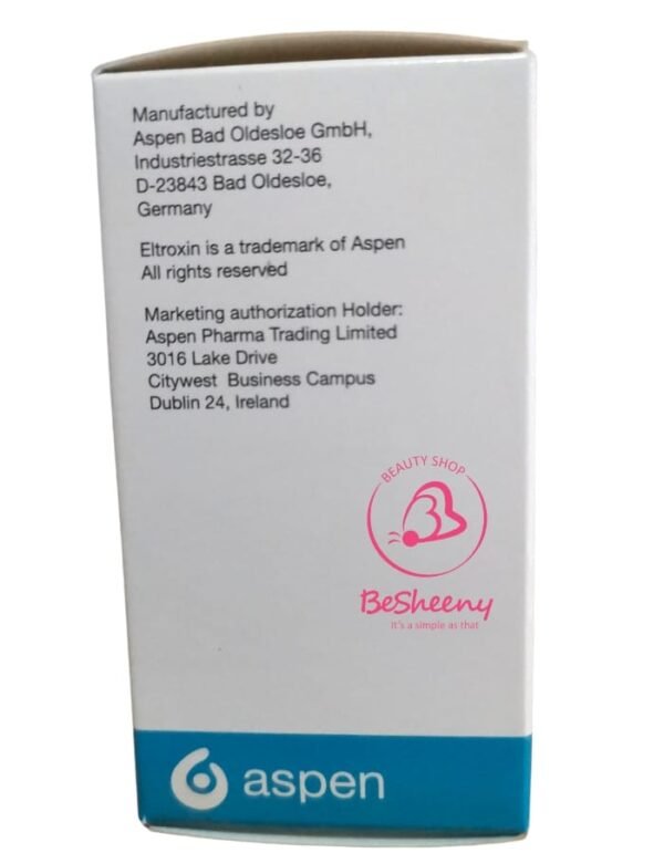 التروكسين 50 مجم للغدة الدرقية -eltroxin 50