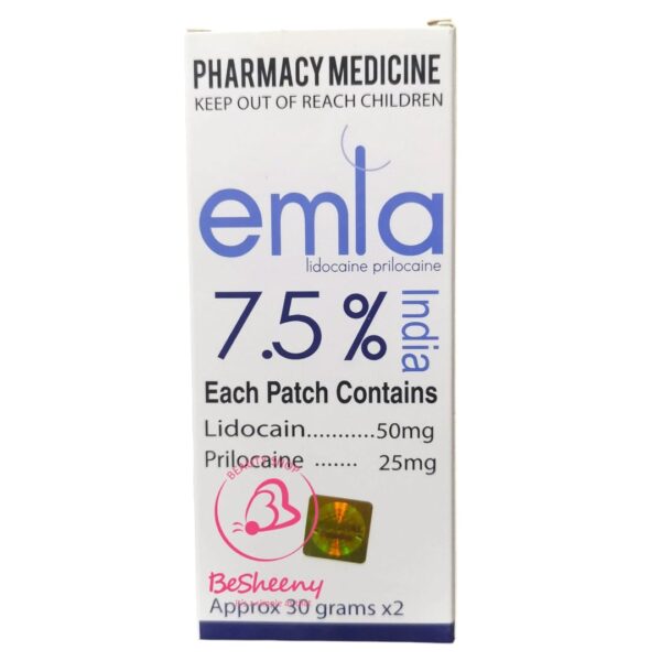 emla 7.5% cream indian