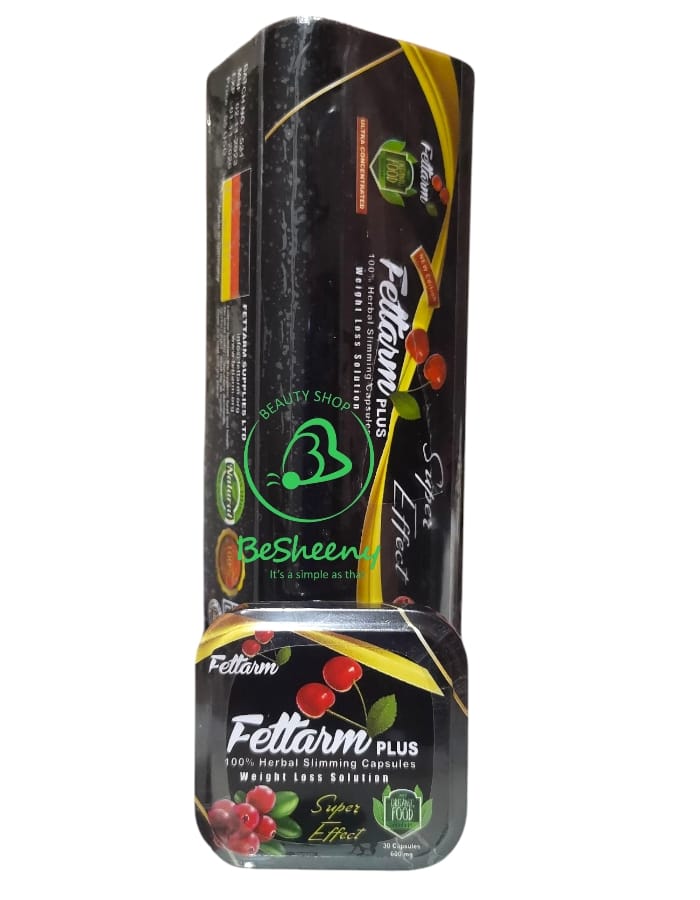 كبسولات فيتارم بلاك بلس للتنحيف - Fettarm Black Plus