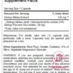 مكونات كبسولات جنكوبيلوبيا الأمريكية