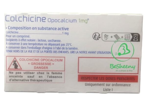 مكونات أقراص الكولشيسين Colchicine