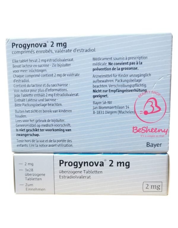 بروجينوفا 2 مجم الالمانى - progynova