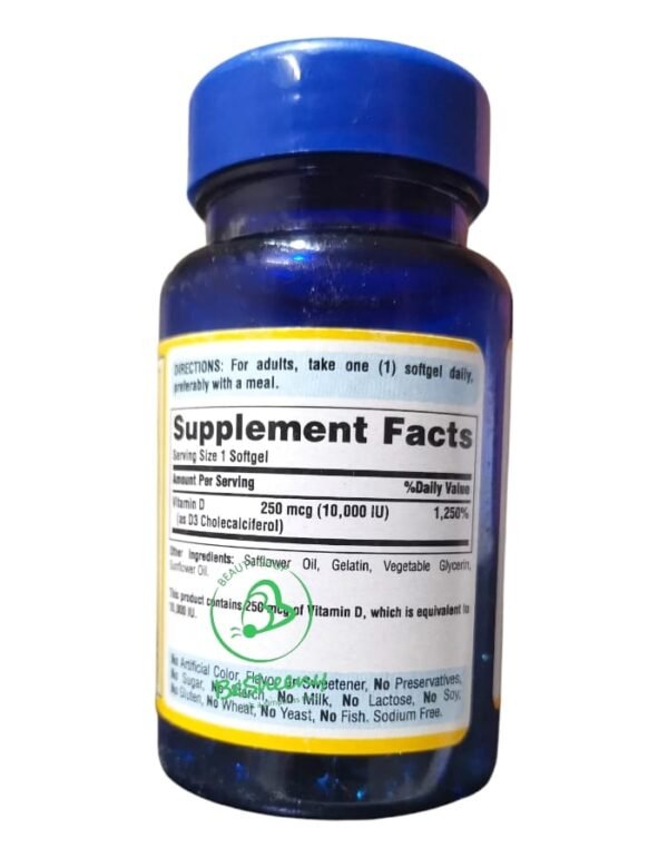 مكونات فيتامين d3 للسعادة الزوجية Vitamin D3 10000