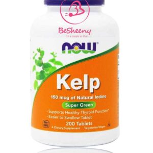 حبوب kelp للغدة الدرقية 200 قرص – Now Foods Kelp 150 mcg