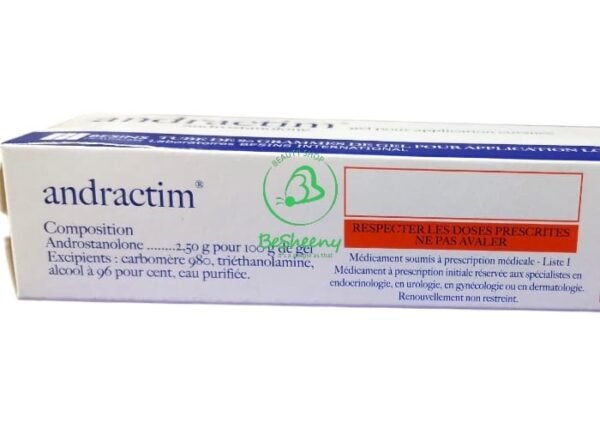 تستوستيرون جل لحالات تأخر البلوغ - Andractim