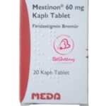 Mestinon 60 mg 20 Tablets ميستينون لعلاج الوهن العضلي
