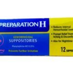 بريبريشن تحاميل لألم البواسيرPreparation