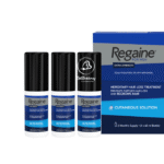 محلول روجين لإعادة تنشيط بصيلات الشعر