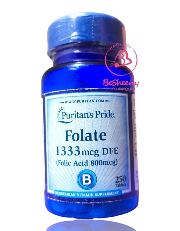 أقراص حمض الفوليك الأمريكية folic acid 800