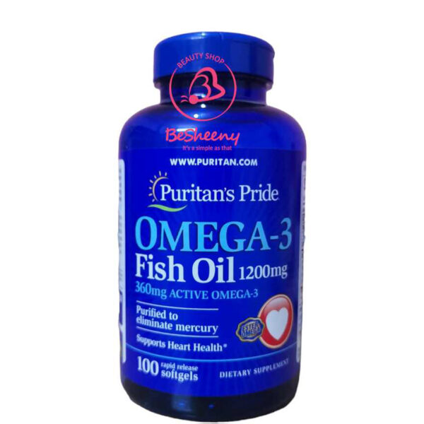 أوميجا3 فيش لصحة القلب والعقل - Omega3 1200
