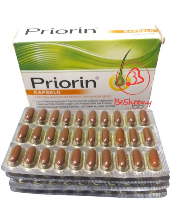 برايورين الألمانى كبسولات للشعر – priorin