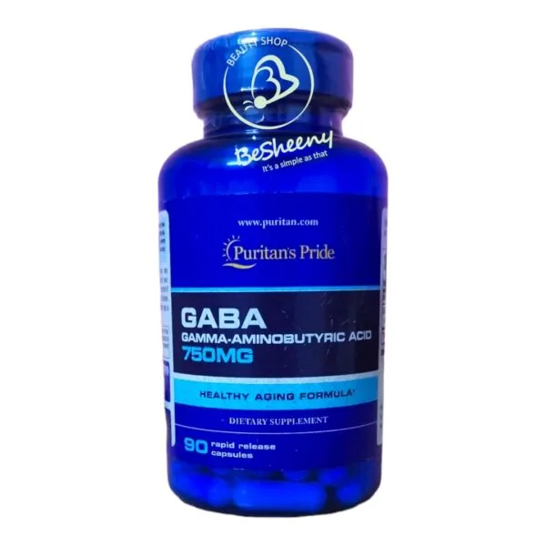 جابا للأرق وتخفيف التوتر – Gaba 750 mg 90 cap