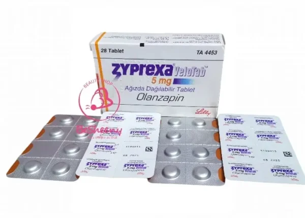 زيبريكسا فيلوتاب للقلق – Zyprexa 5 mg