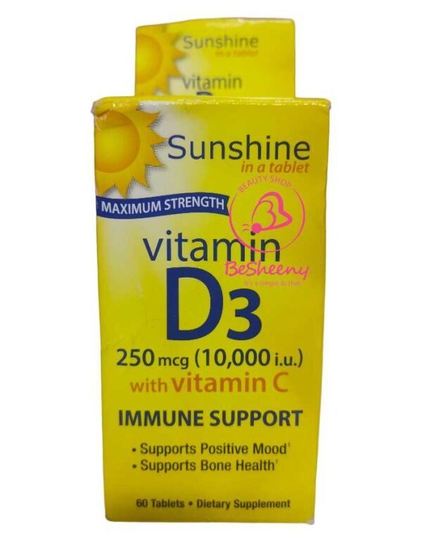 فيتامين د3 بلس ج الأمريكى – Vitamin D3+C