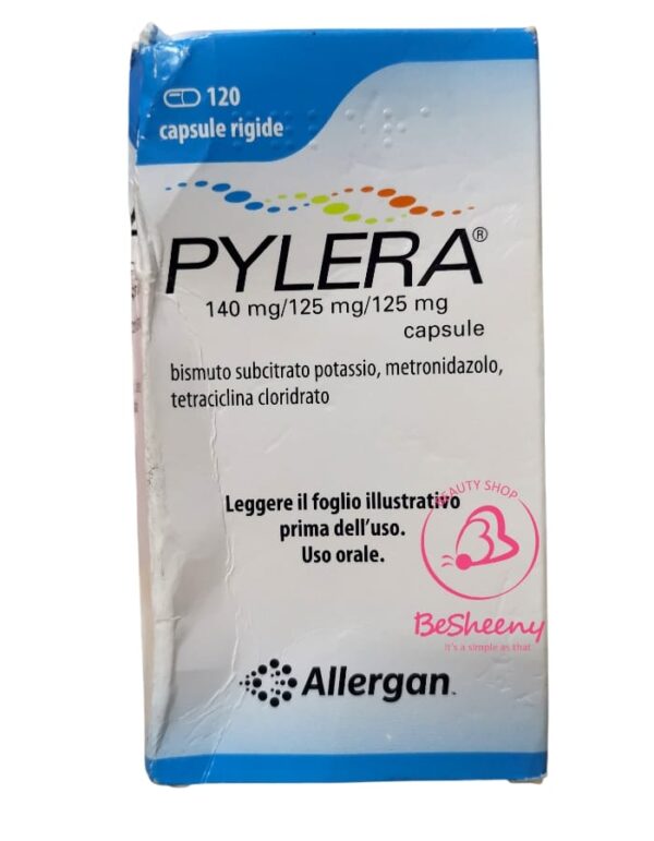 بيليرا كبسول الايطالى للجرثومة – pylera
